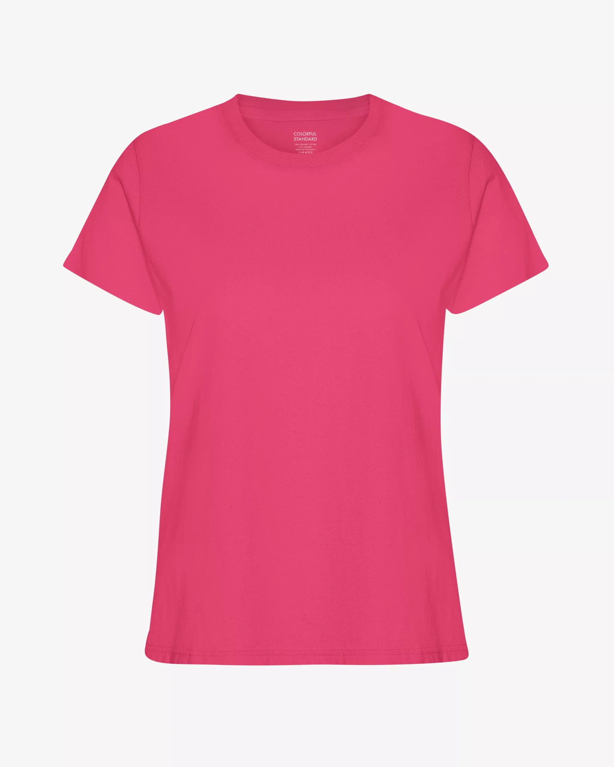 Women Light Organic Tee - Bubblegum Pink