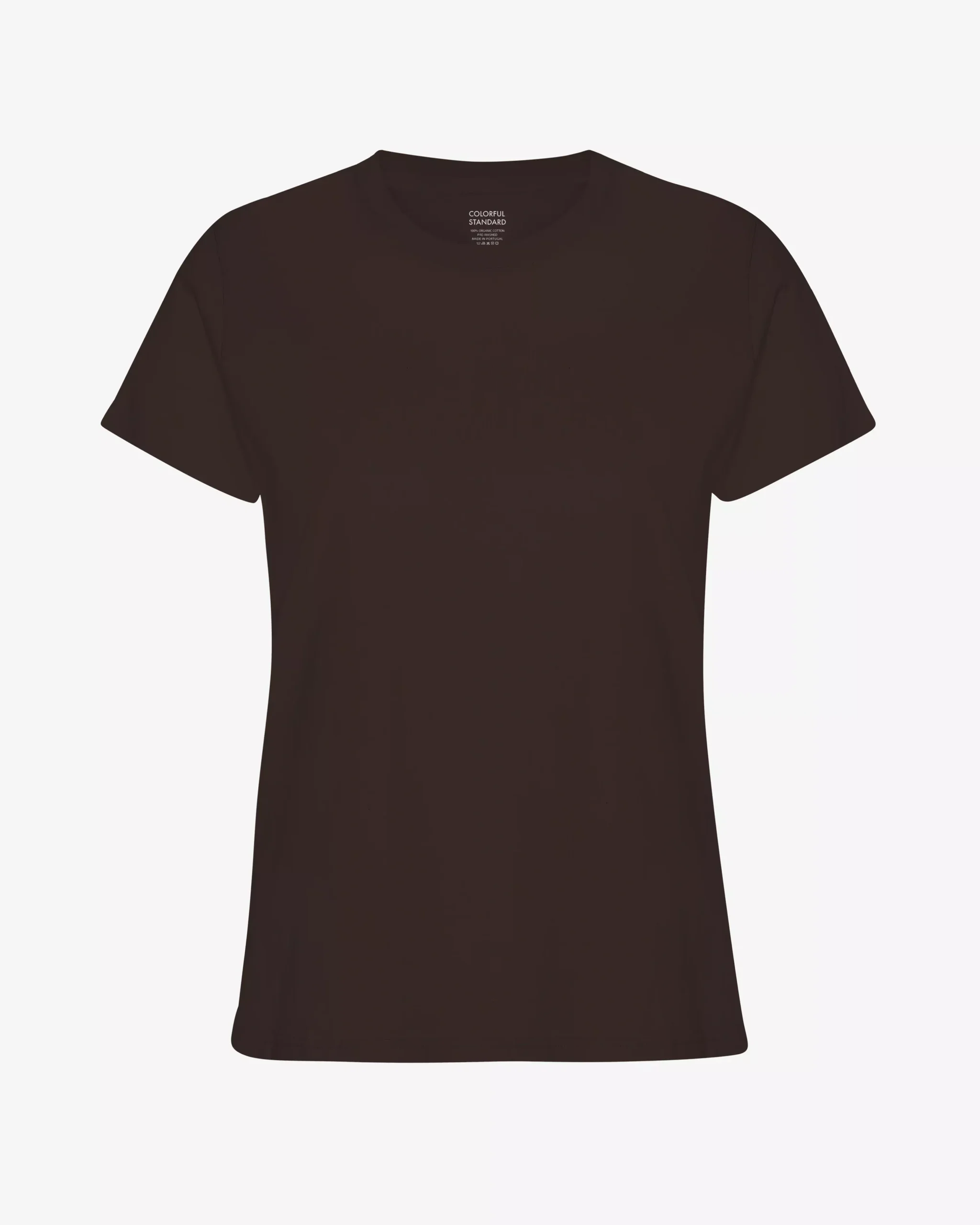 Women Light Organic Tee - Coffee Brown