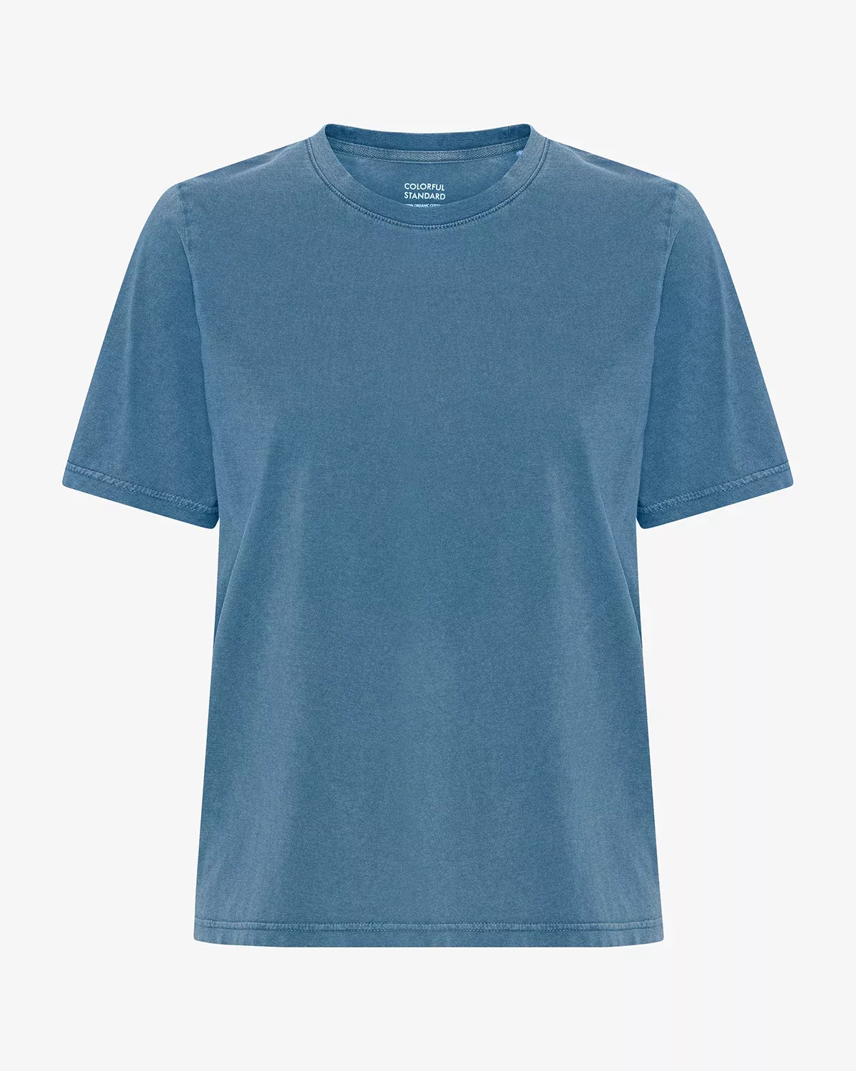 Women Light Organic Tee - Faded Indigo