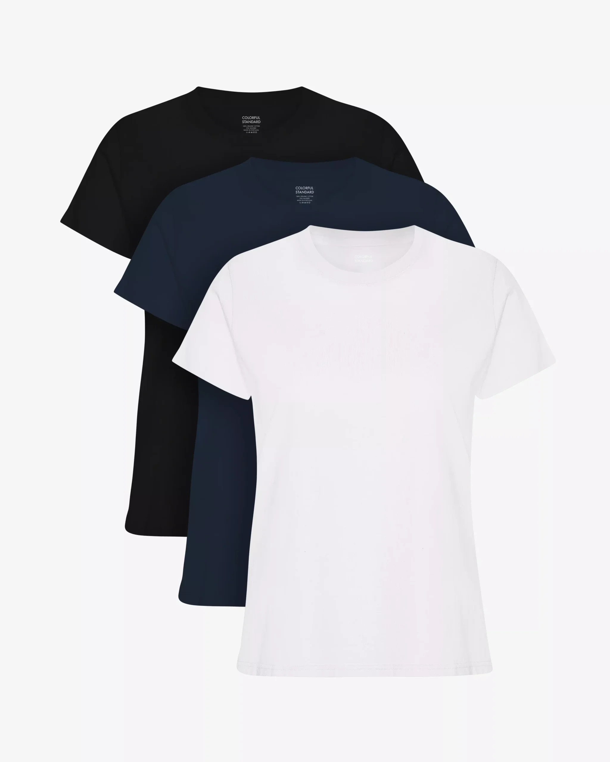 Women Light Organic Tee - Mixed 01 (3-Pack)