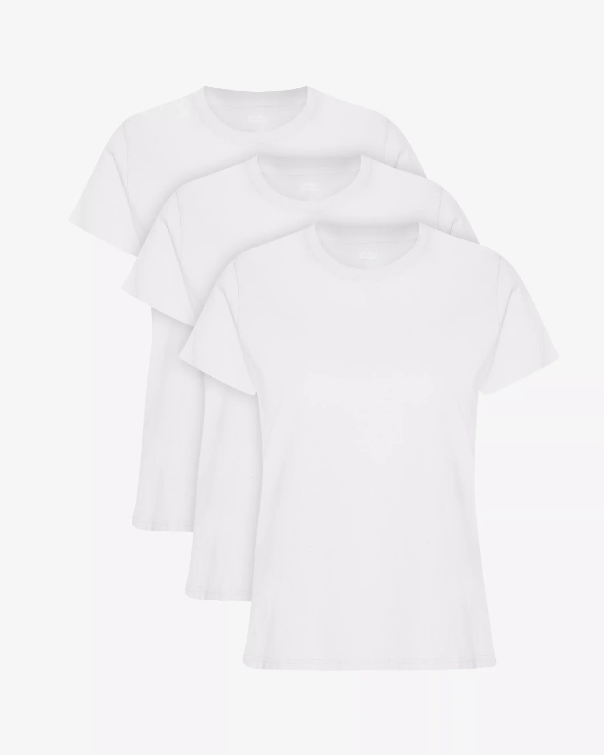 Women Light Organic Tee - Optical White (3-Pack)