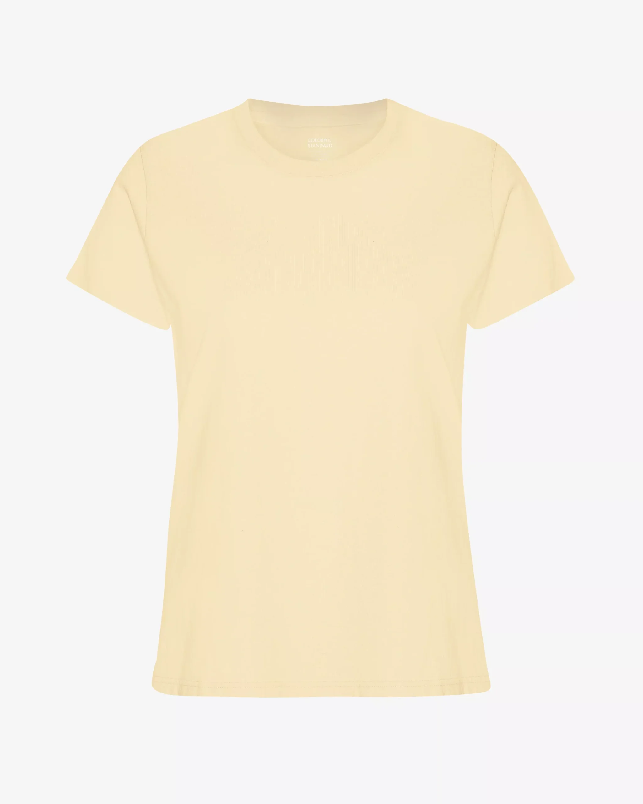 Women Light Organic Tee - Soft Yellow