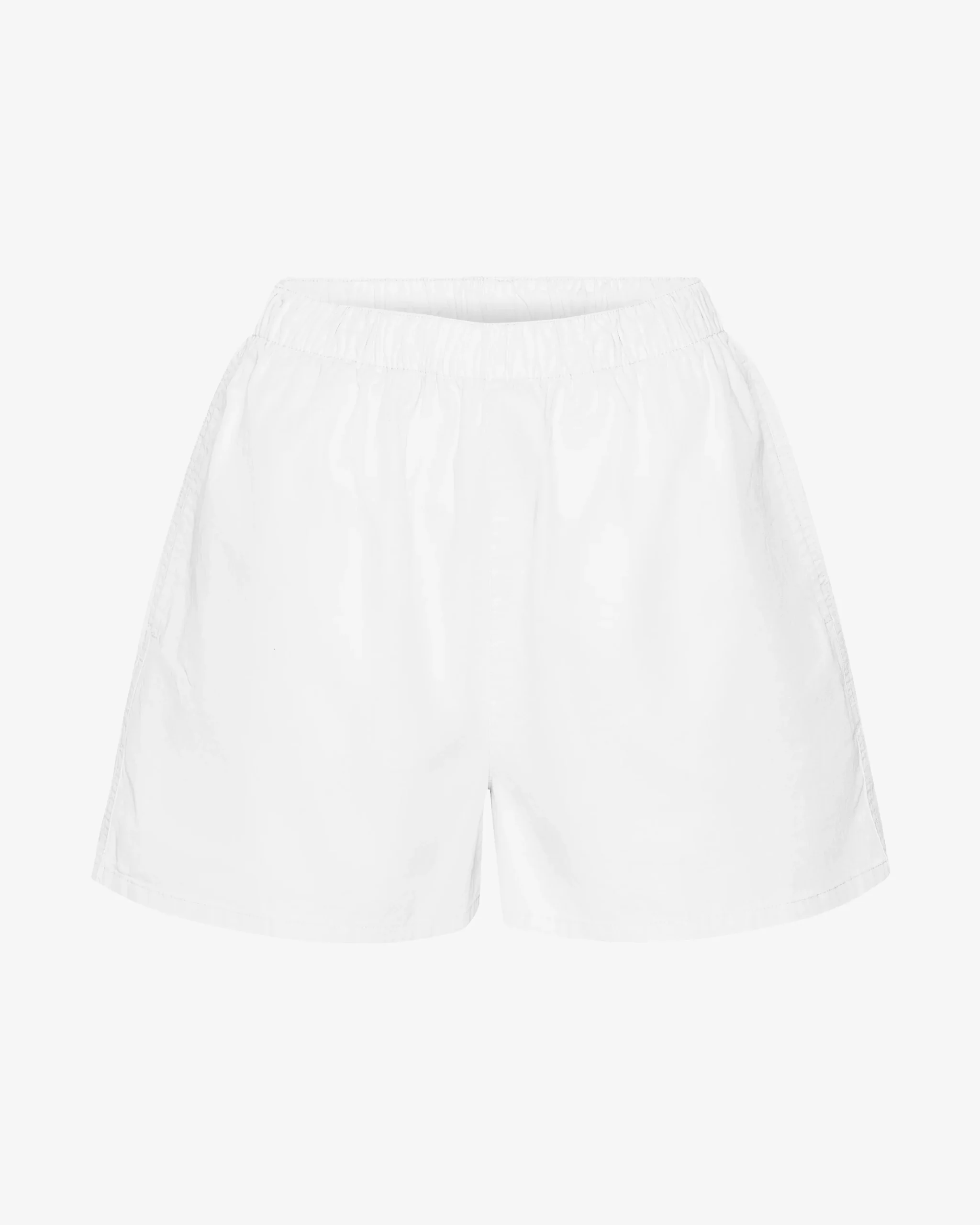 Women Organic Twill Shorts - Optical White