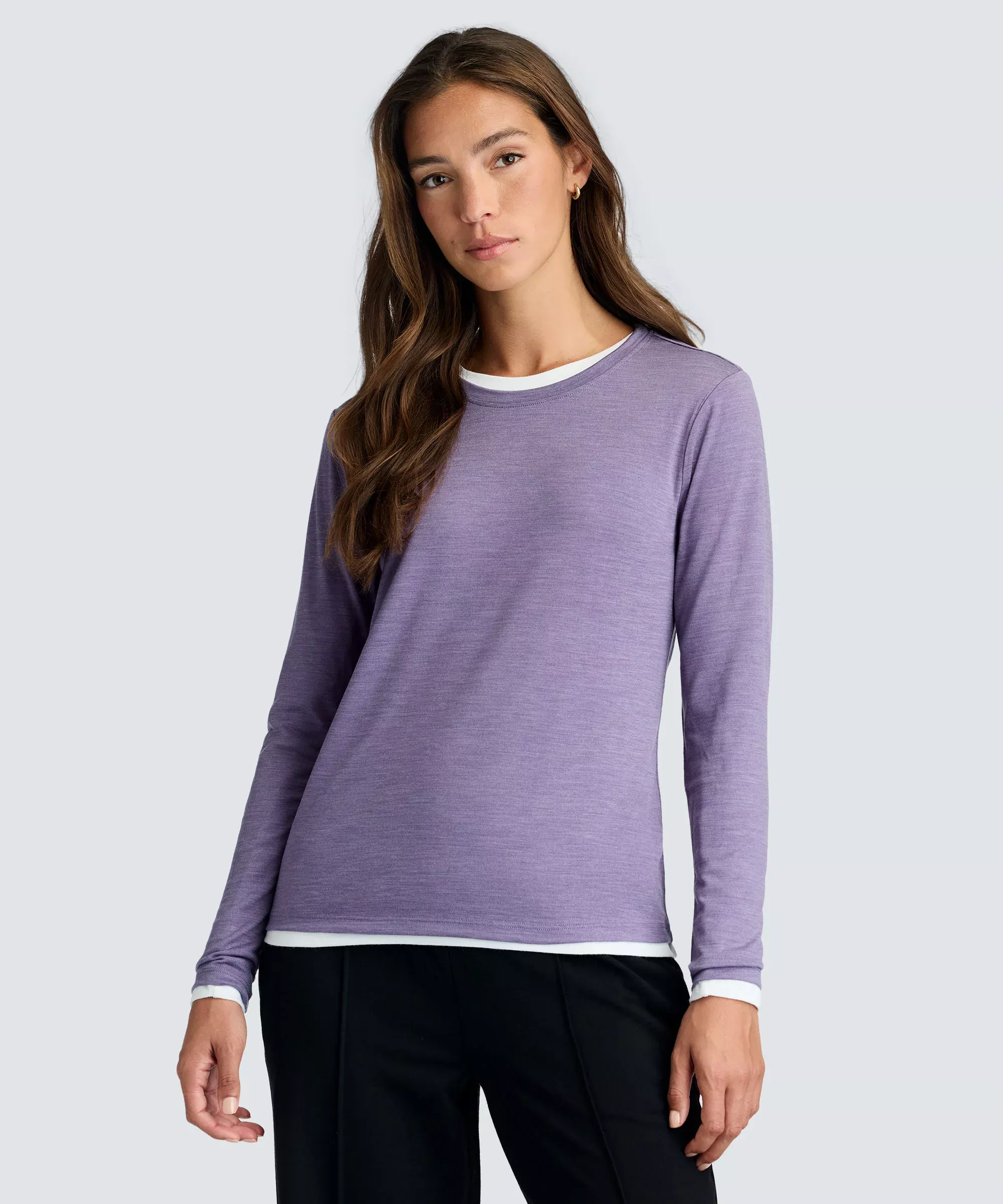 Women's Long Sleeve Merino Crew