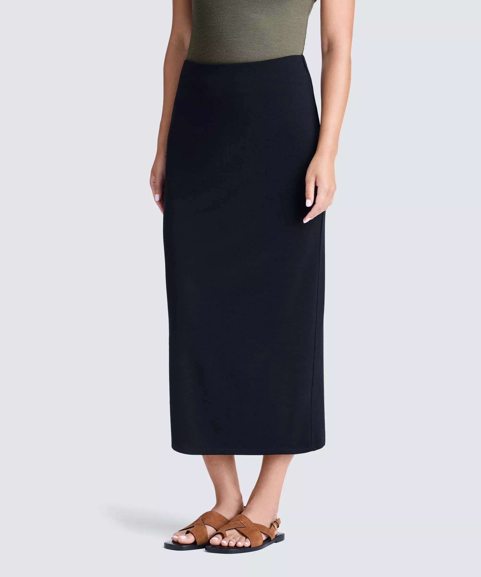 Women's Merino Maxi Skirt