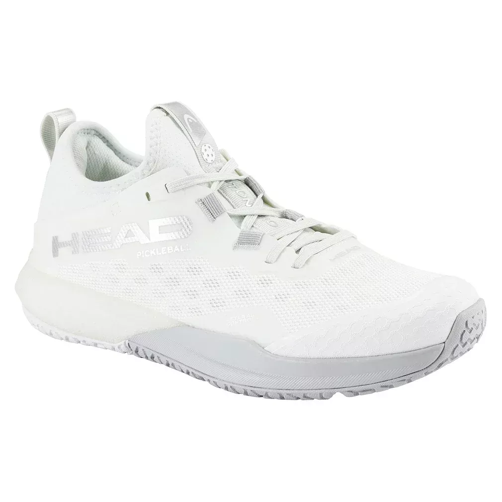 Women's Motion Pro Pickleball Shoes White and Light Grey