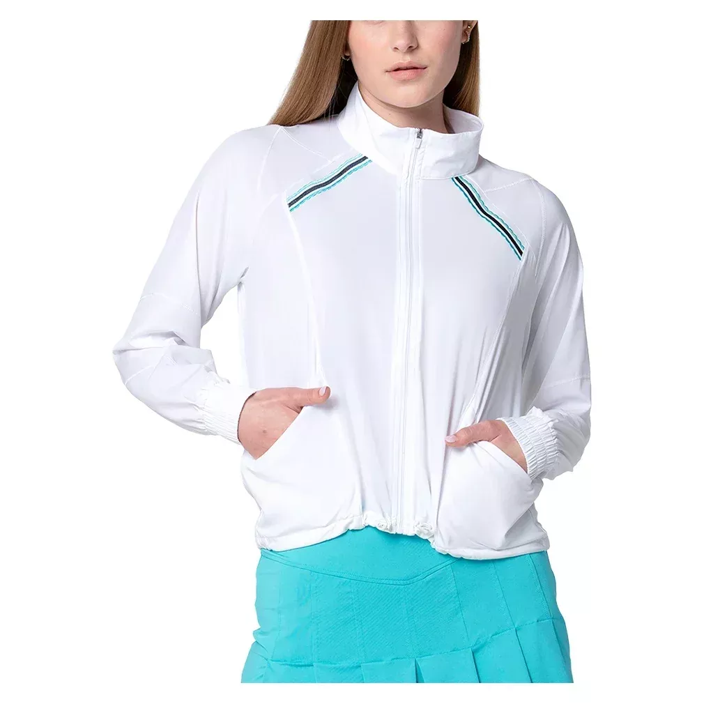 Women's Win It Tennis Jacket White