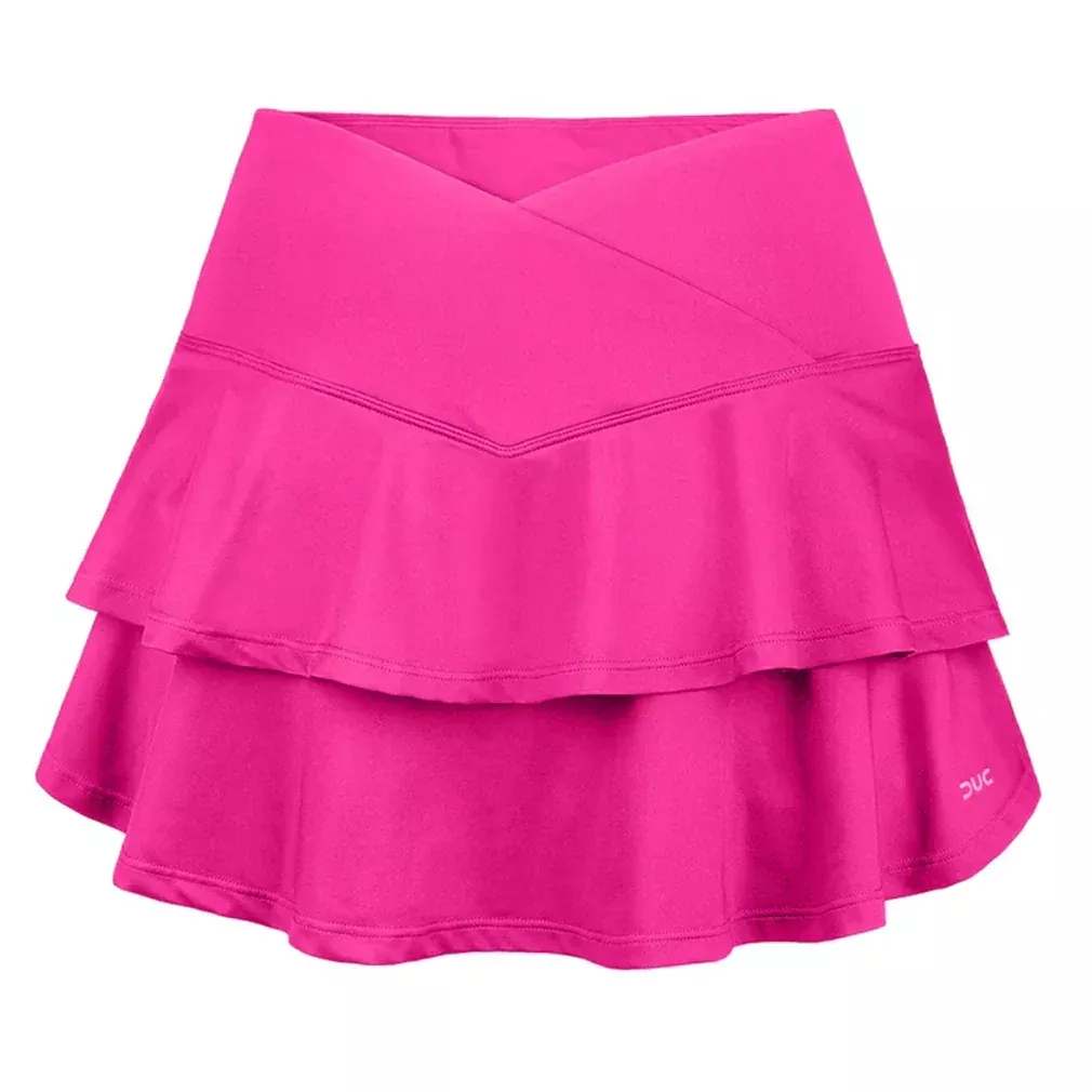 Womens Elevate Fluonce Tennis Skort Hot Pink