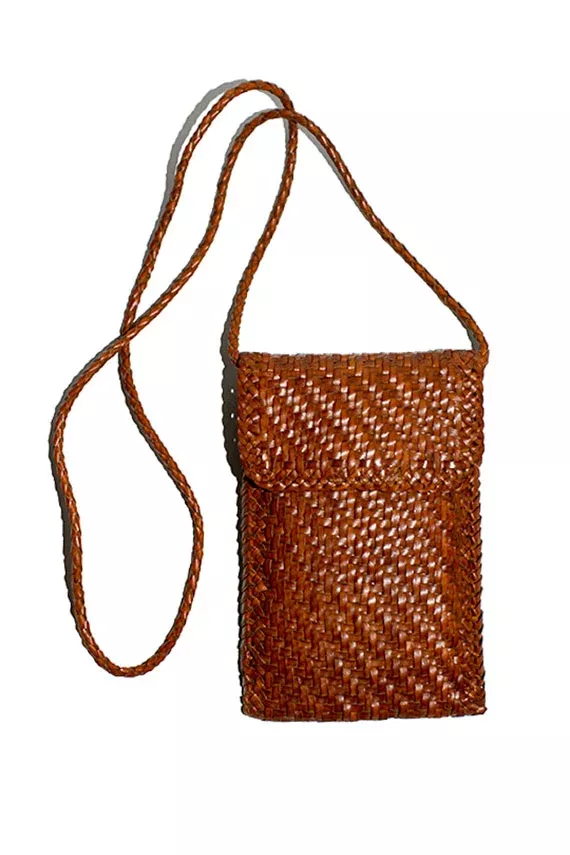 Woven Timber Nora Crossbody