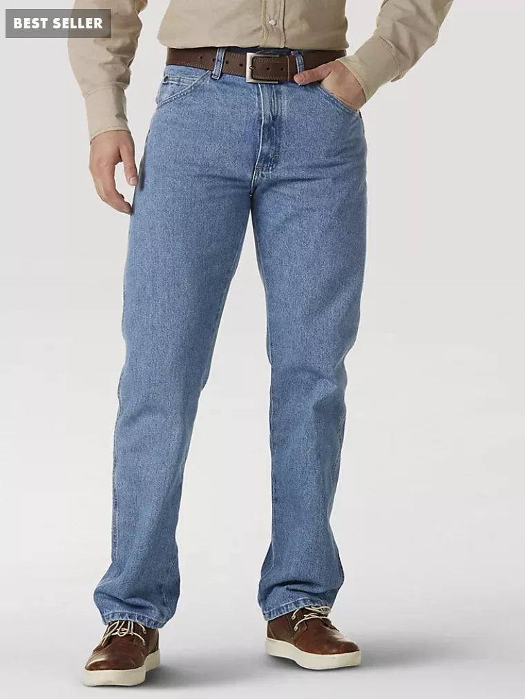Wrangler Mens Classic Fit Jean Prewashed Style 39902RI
