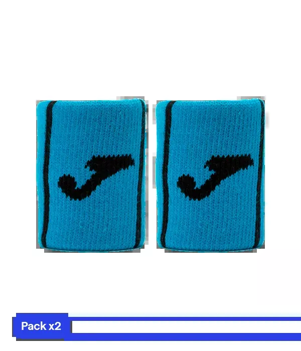 Wristband Joma Game Corta Azul (Pack x2)