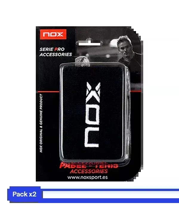 Wristband NOX Negro (Pack x2)