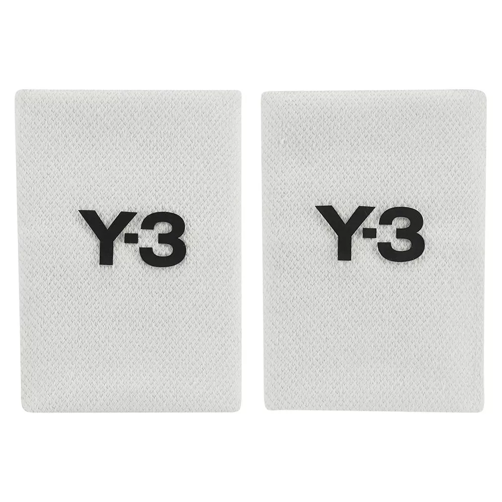 Y-3 Tennis Wristbands L Orbit Grey and Black