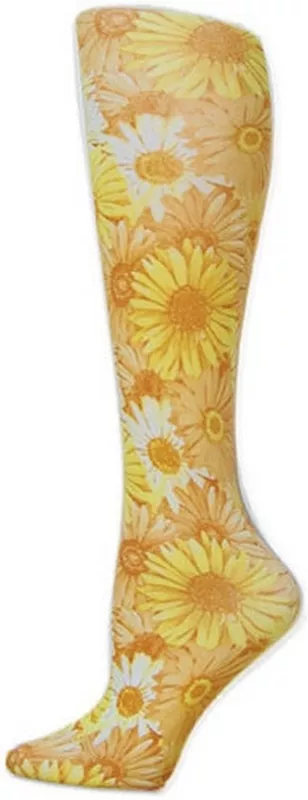 Yellow Daisies Trouser Socks