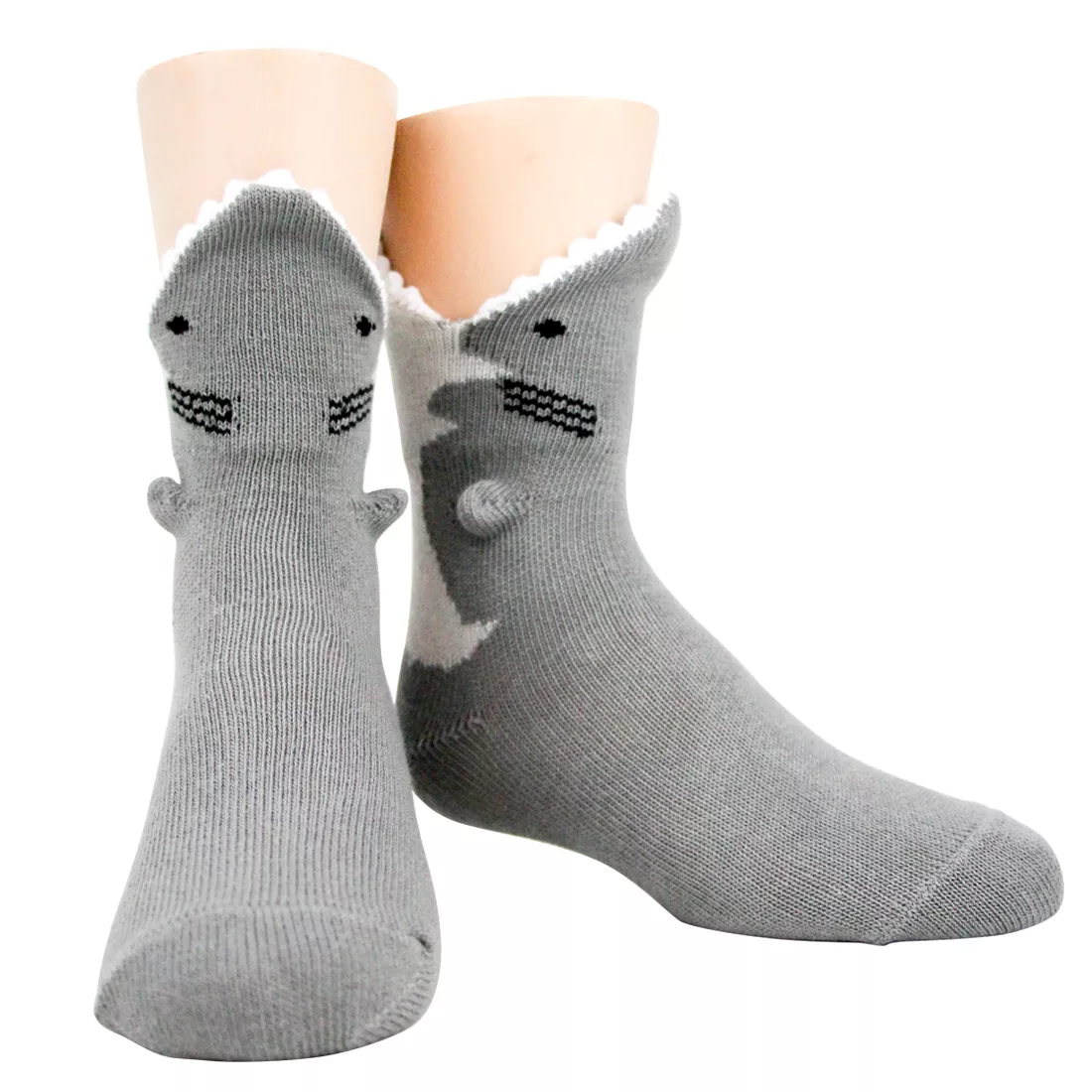 Youth Great White 3-D sock