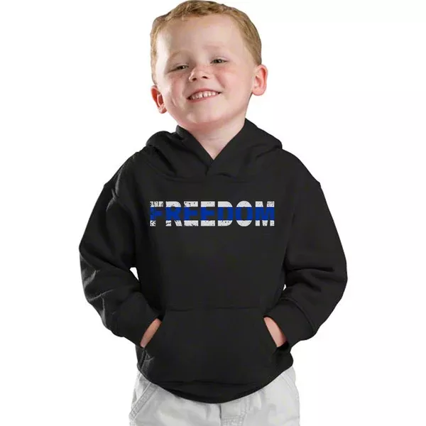 Youth Hoodie - Thin Blue Line Freedom