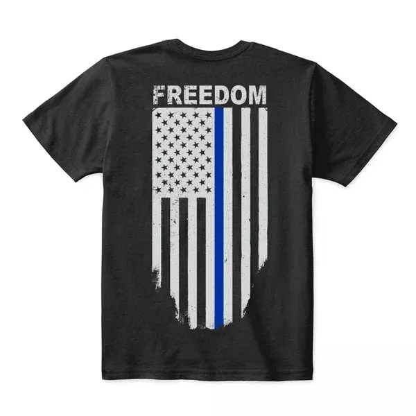 Youth T-Shirt - Thin Blue Line Freedom