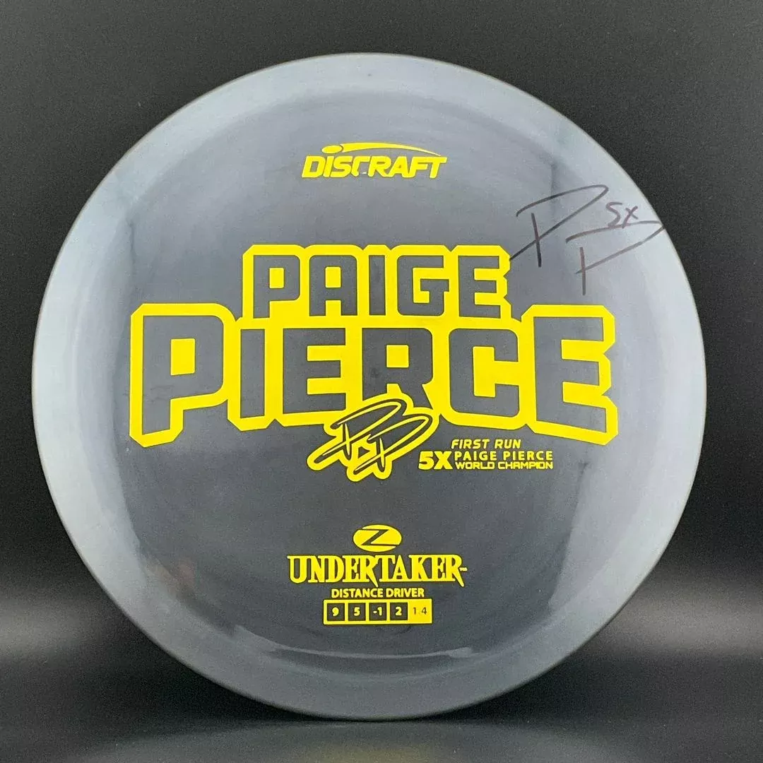 Z Line Undertaker *Signed* - 2020 Paige Pierce 5x - First Run!