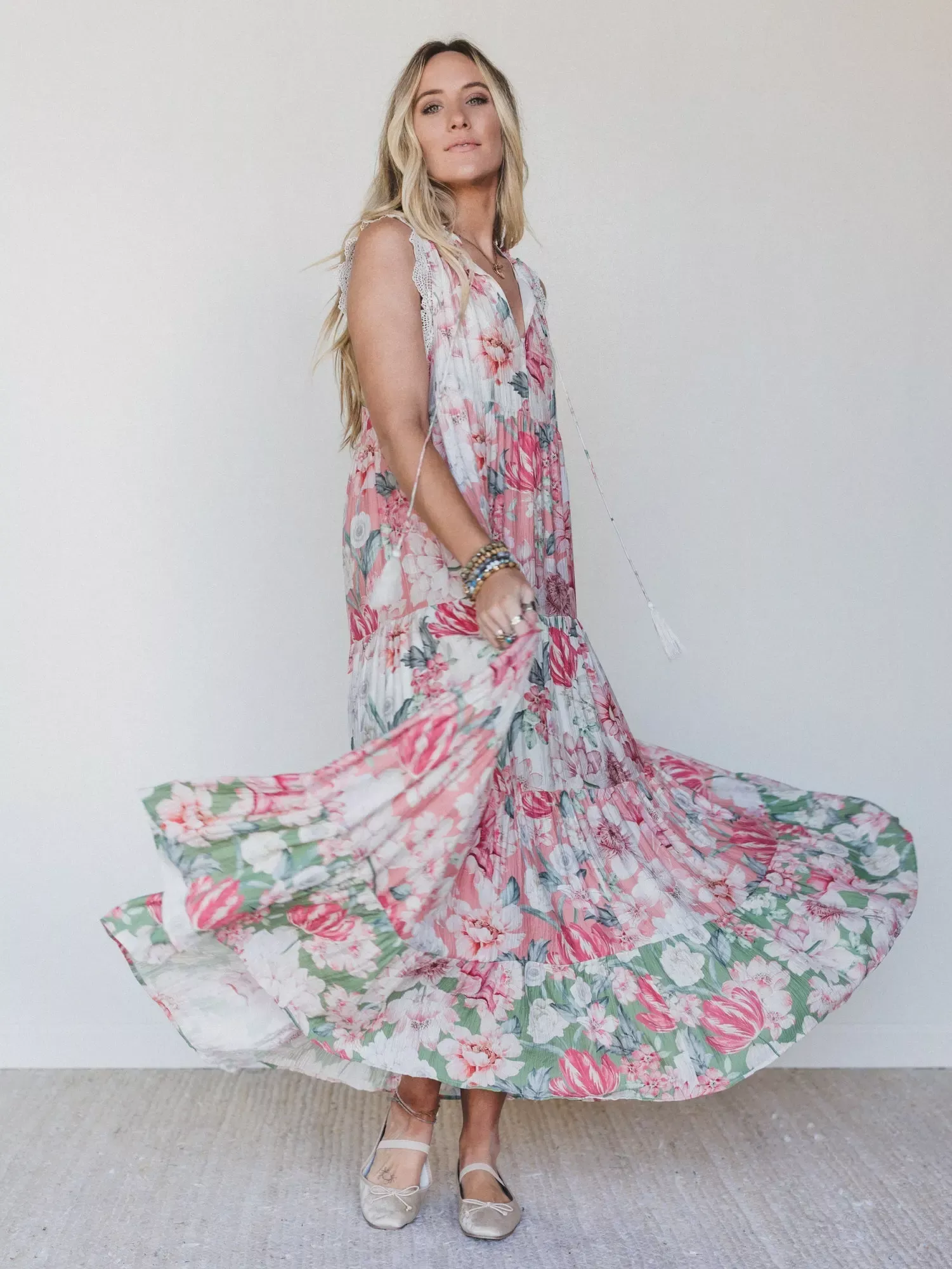 Zeya Floral Maxi Dress