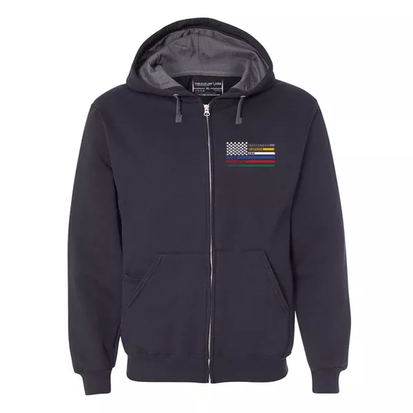 Zip-Up Hoodie - First Responders